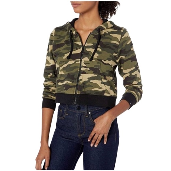 🎯True Religion Camo Zip Hoodie Size Large - Picture 1 of 12